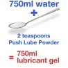 Lubrifiant pudra fisting 75 litri - Lube Powder Just Add Water 500 gr